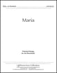 Maria Orchestra sheet music cover